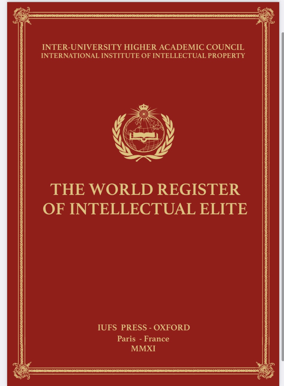 THE WORLD REGISTER OF ELITE SCIENTISTS